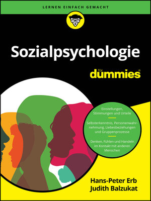 cover image of Sozialpsychologie für Dummies